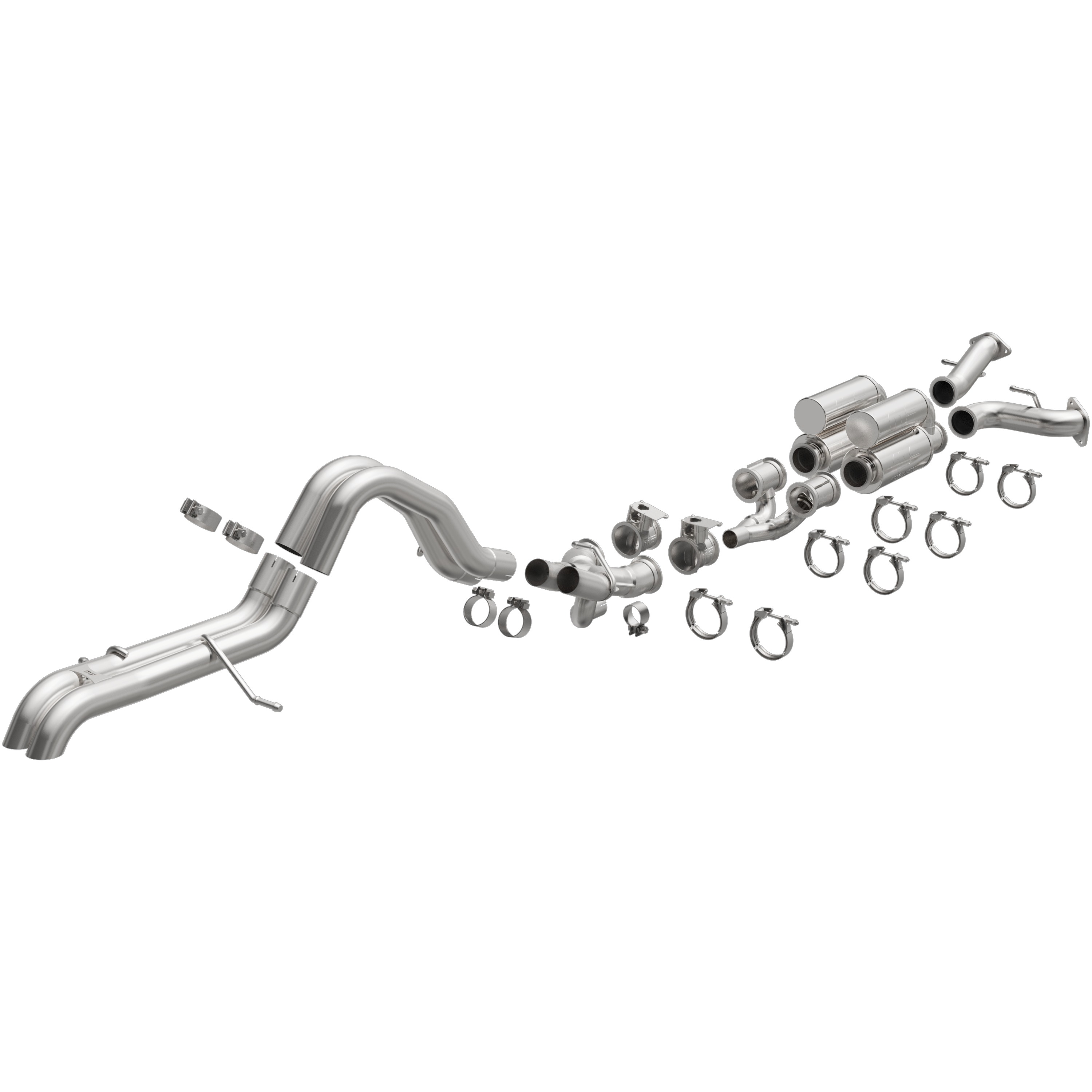 MagnaFlow 2022-2025 Ford Bronco Overland Series Cat-Back Performance Exhaust System